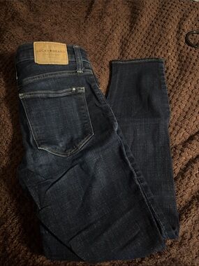Lucky Brand Dark Indigo Button-Fly Jeans